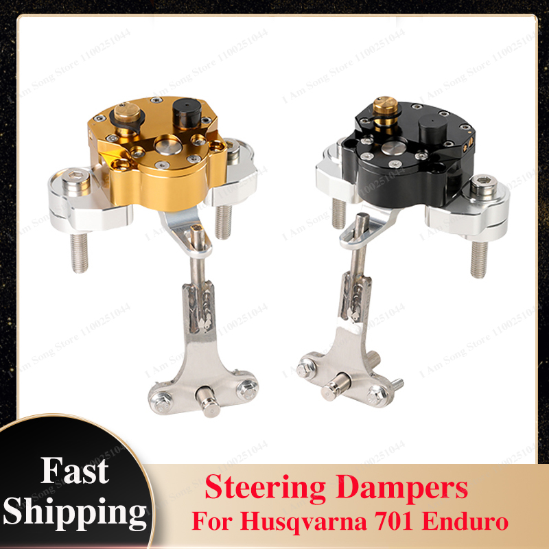 Motorcycle Gear Airbag - Motorfiets Stuurdempers Stuurstabilisator Voor Husqvarna 701
