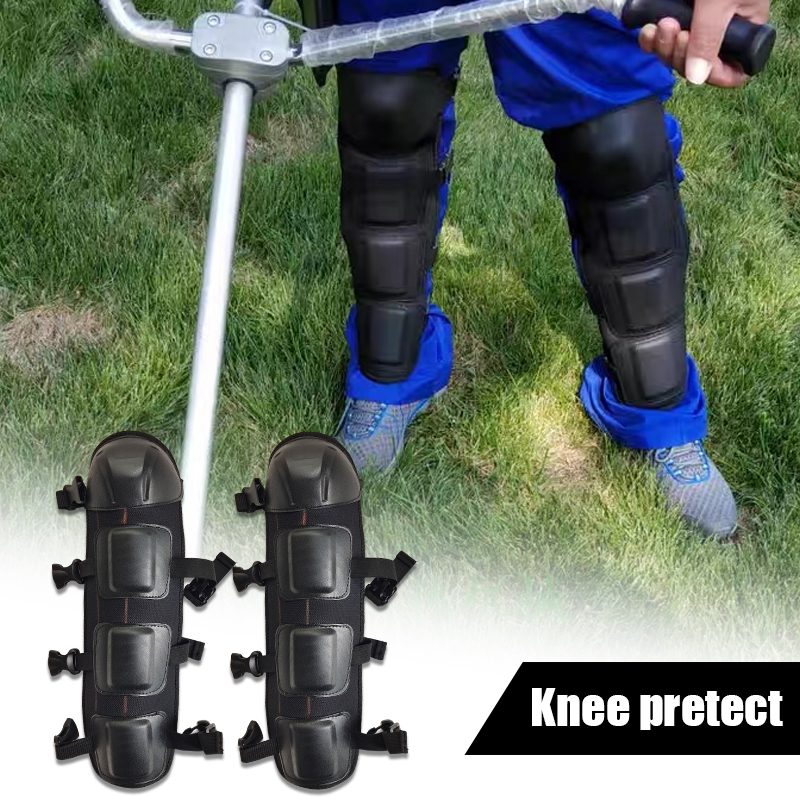 Knee Guard Hard - 2 Stuks Zwarte Beenbeschermer Met Harde