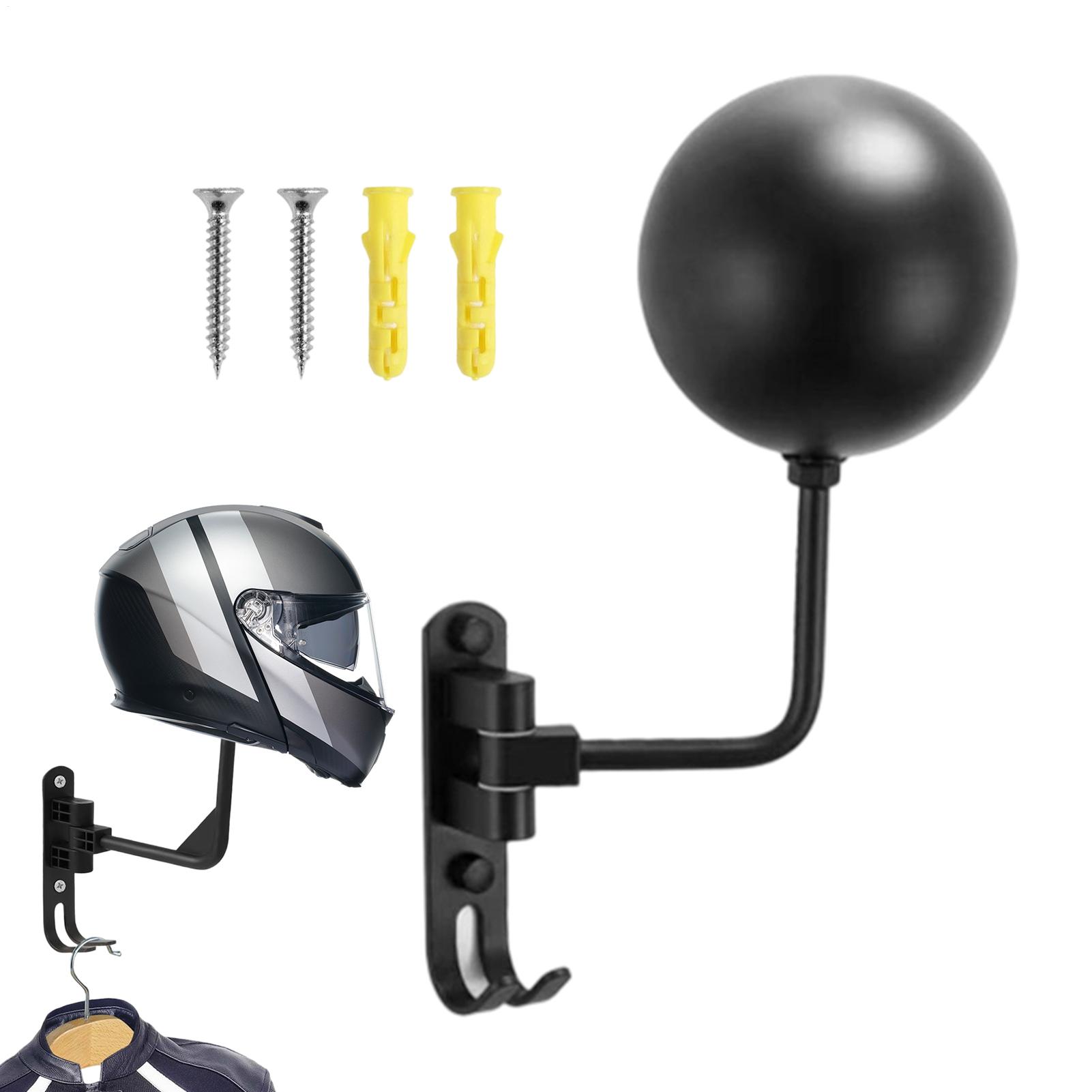 Motorcycle Gear Rack - Motorhelmrek Wandmontage Organizer Stand Helmmontage Wandmontage