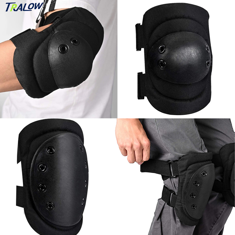Knee Guard Hard - TRALOW 4in1 Knie Elleboog Pols Beschermende