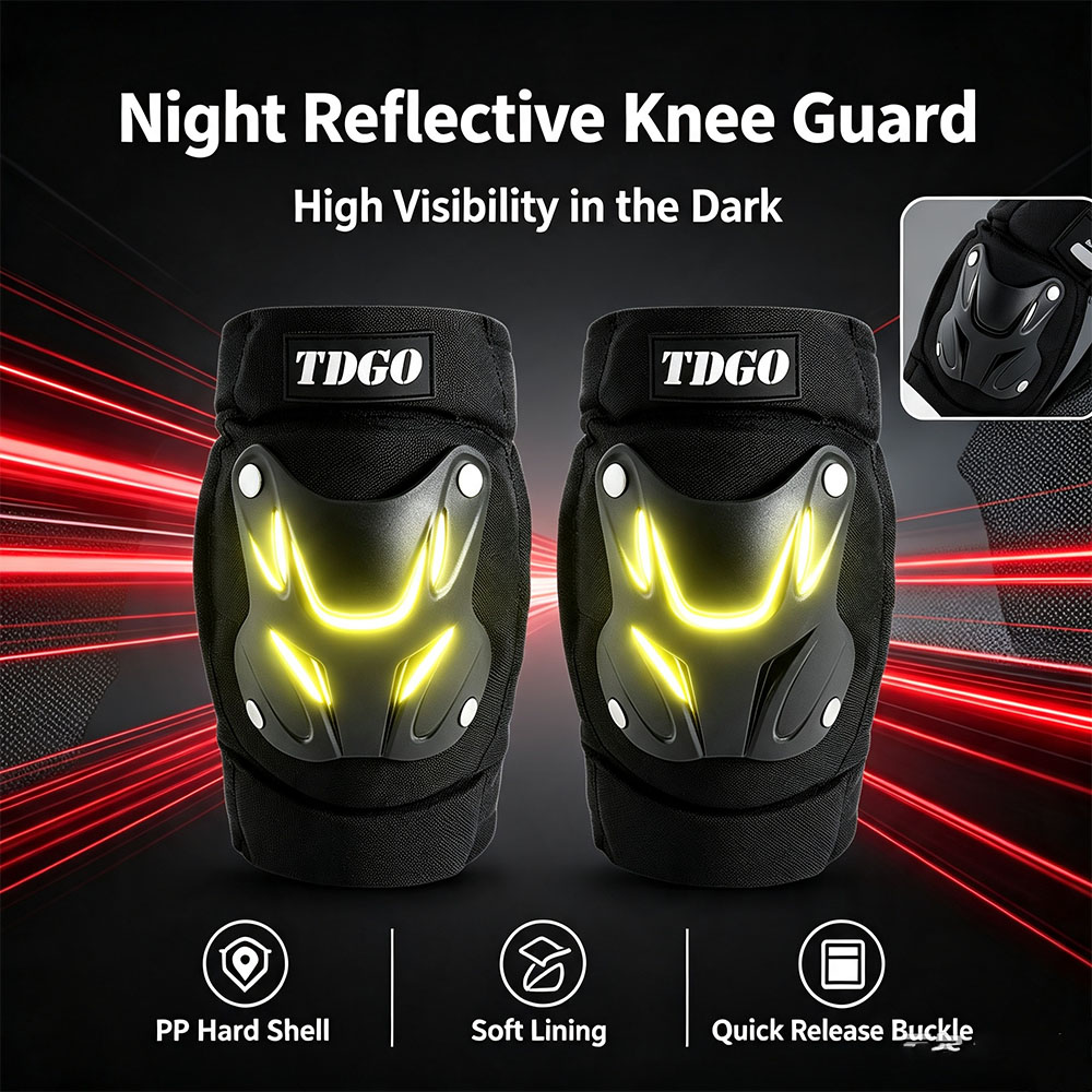 Knee Guard Hard - Motorfiets kniebeschermers PP harde schaal beschermende