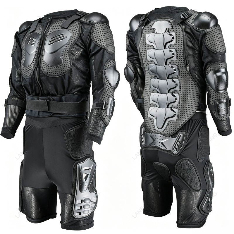 Motorcycle Gear Full Suit - Motorfiets beschermende jas en broek set