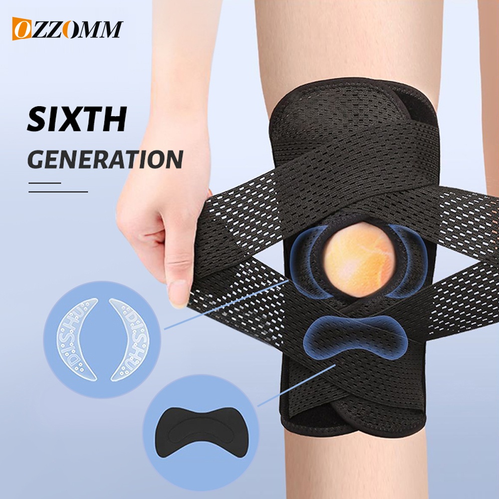 Knee Guard Hard - 1 Pc Professionele Compressie Kniebrace Verstelbare
