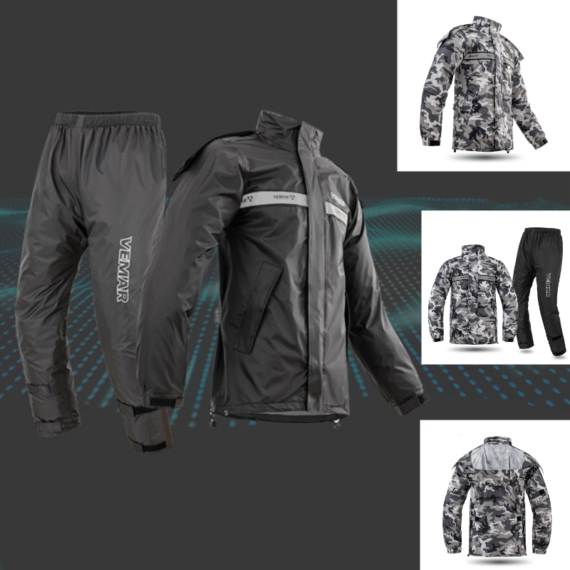 Motorcycle Gear Full Suit - VEMAR Heren Dames Delivery Rider Regenkleding