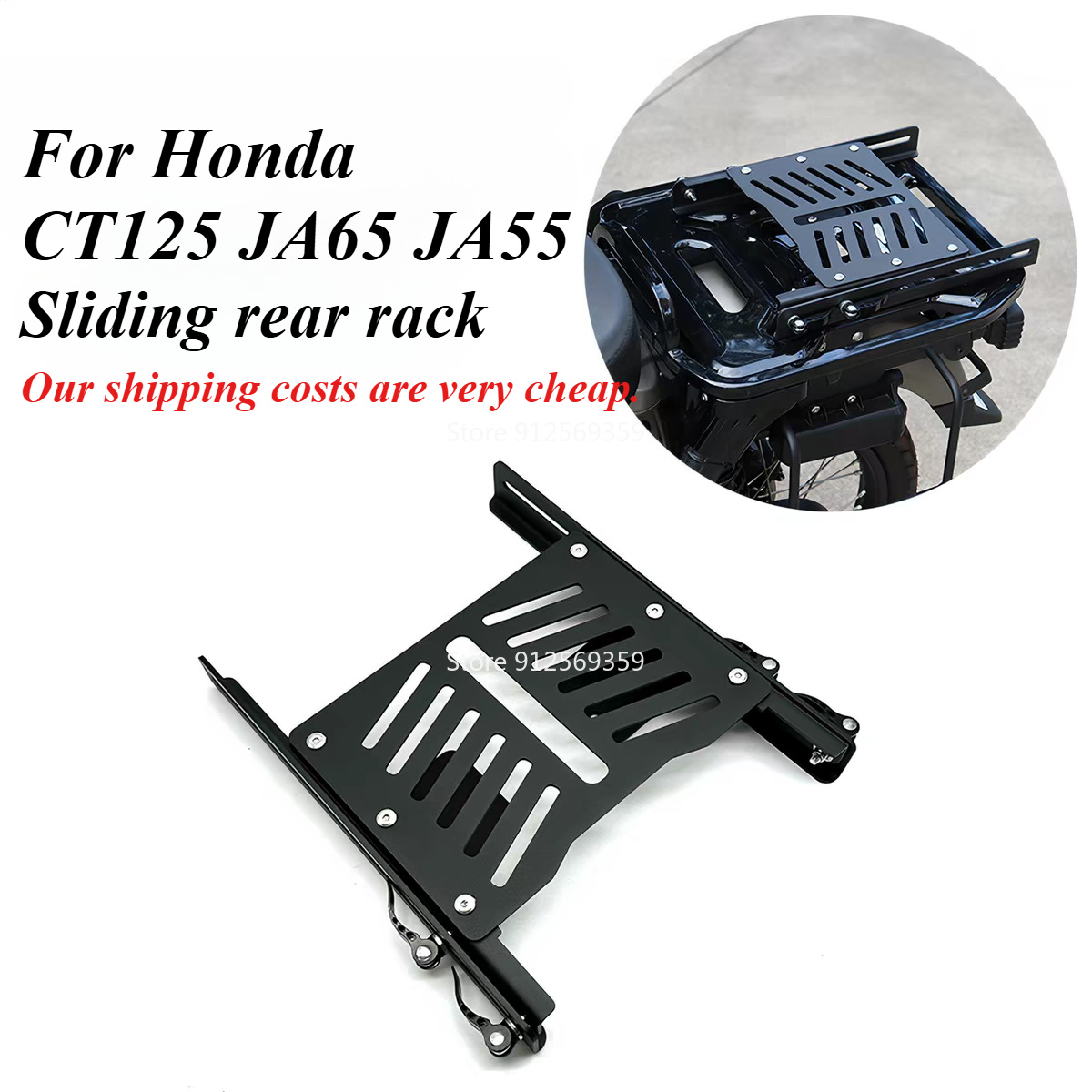 Motorcycle Gear Rack - Voor Honda CT125 JA65 JA55 motorfiets