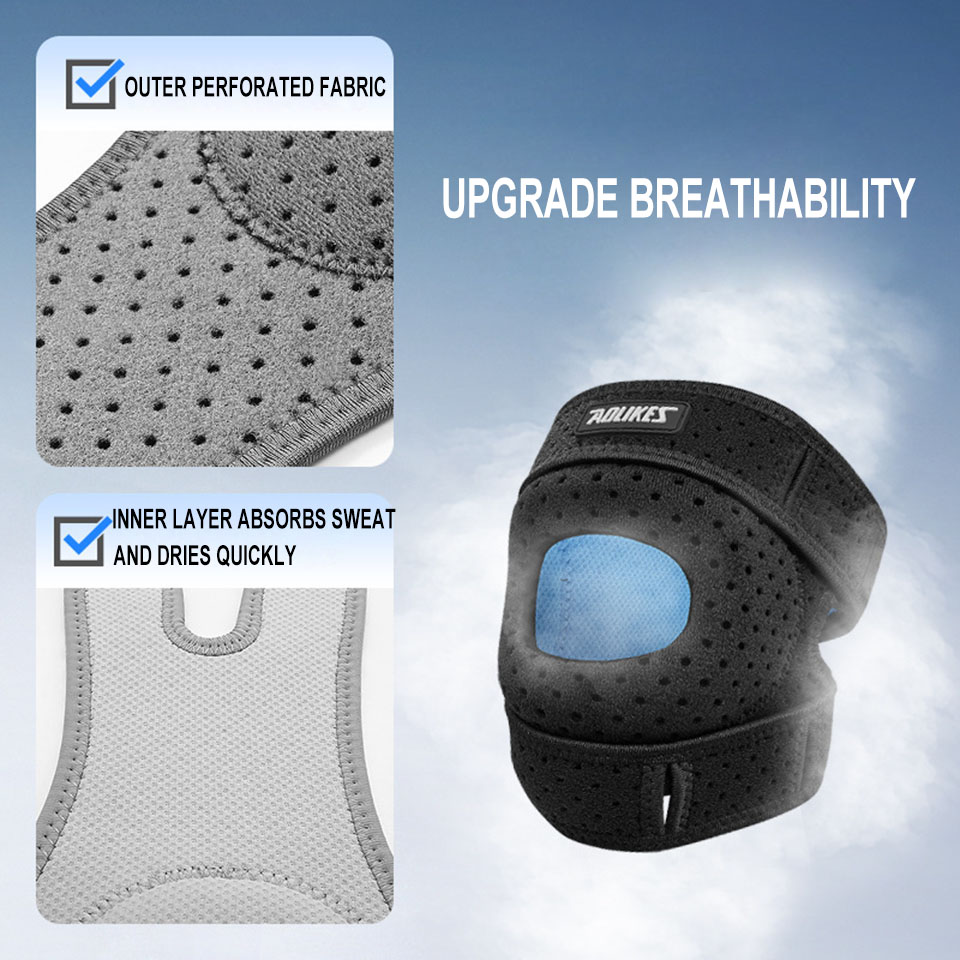 AOLIKES 1PC Patella Kniebrace  - Knee Guard Hard recensie en prijs