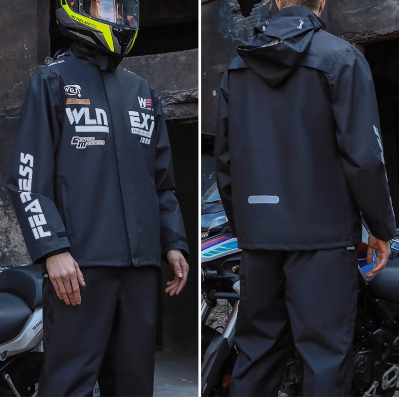 Heren motorfiets regenjas pak  - Motorcycle Gear Full Suit recensie en prijs