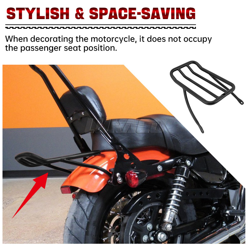 Zwarte Motorfiets Ijzeren Pass - Motorcycle Gear Rack recensie en prijs