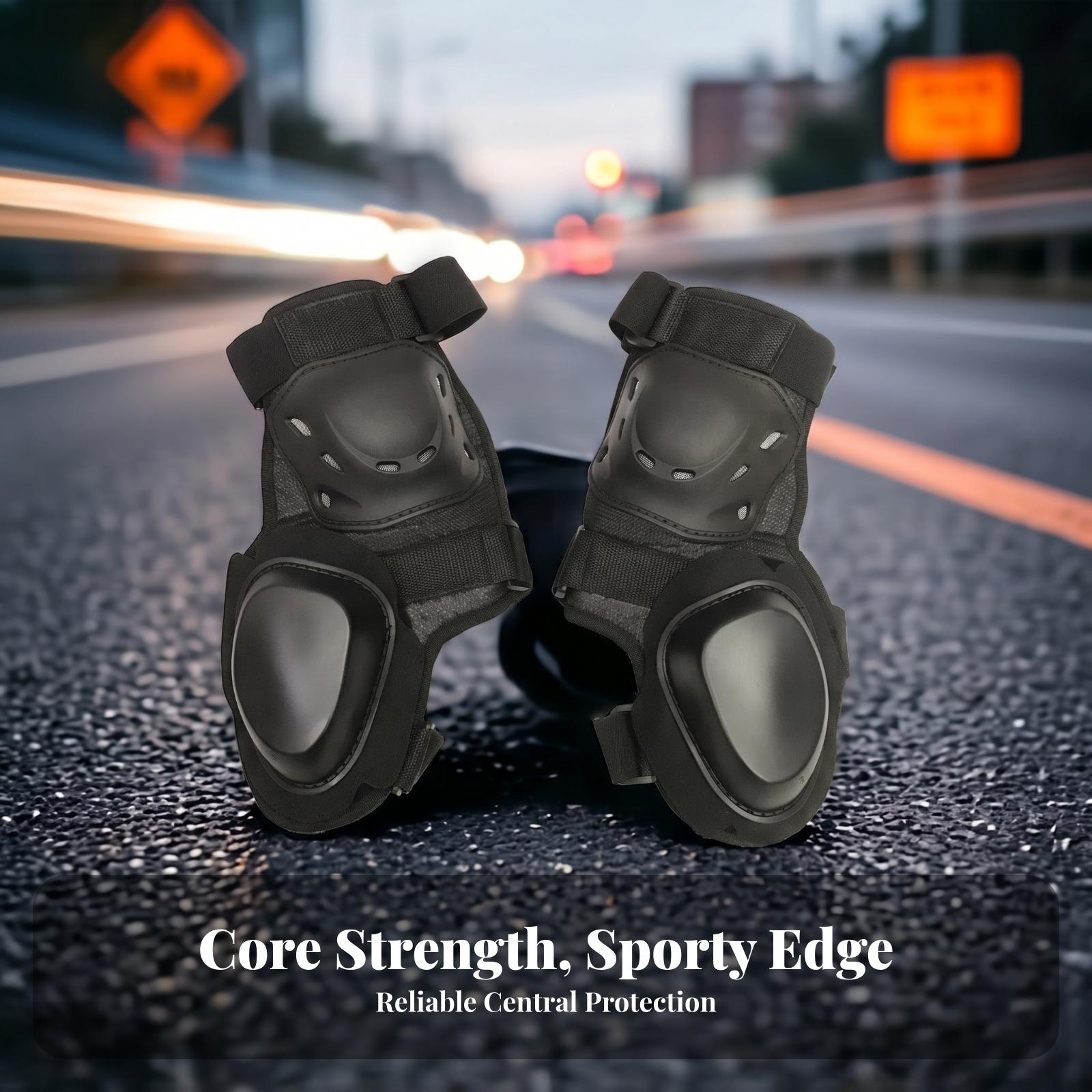 Motorfiets kniebeschermers met - Knee Guard Hard recensie en prijs