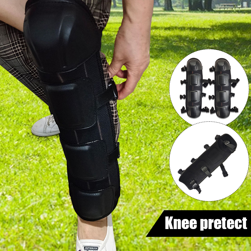 2 Stuks Zwarte Beenbeschermer  - Knee Guard Hard recensie en prijs