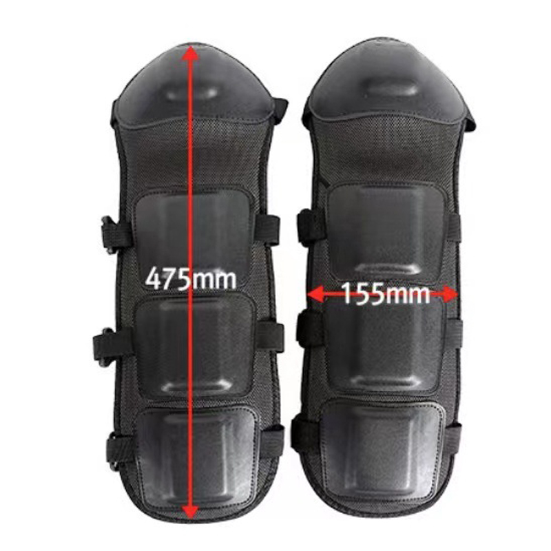 2 Stuks Zwarte Beenbeschermer  - Knee Guard Hard recensie en prijs
