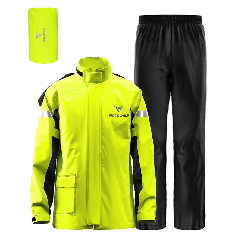 Heren motorregenpak, waterdich - Motorcycle Gear Full Suit recensie en prijs