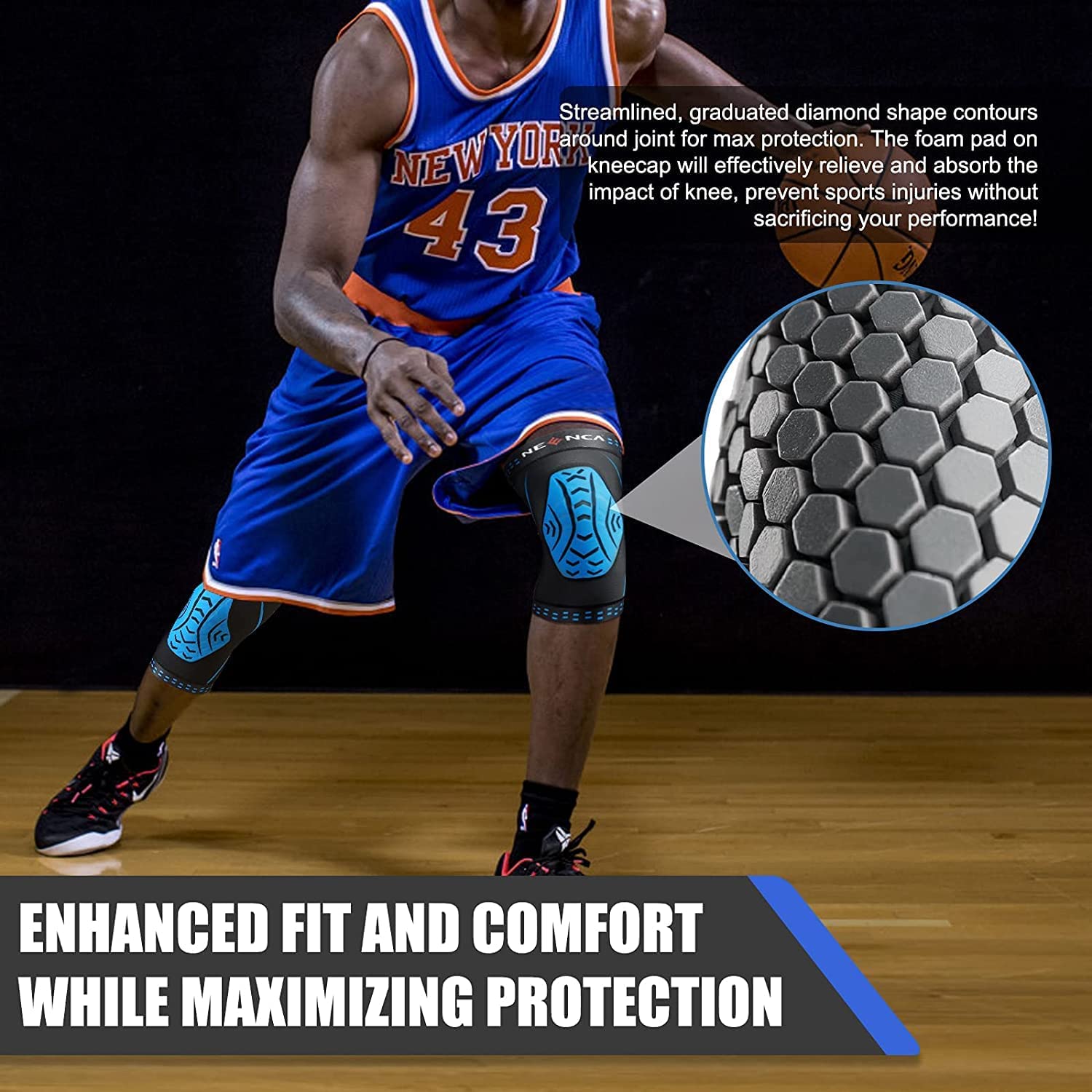 Neenca Knie Brace Compressie K - Knee Guard Hard recensie en prijs