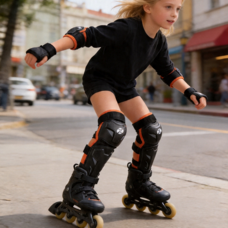 JCAA Kinder Knie- en Elleboogb - Knee Guard Hard recensie en prijs