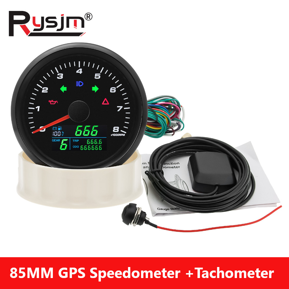 85mm Multifunctionele Gaug GPS - Motorcycle Gear Levels recensie en prijs