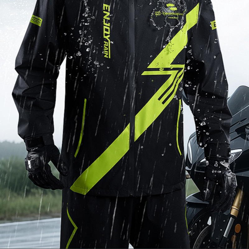 Dikke regenjas en regenbroek,  - Motorcycle Gear Full Suit recensie en prijs