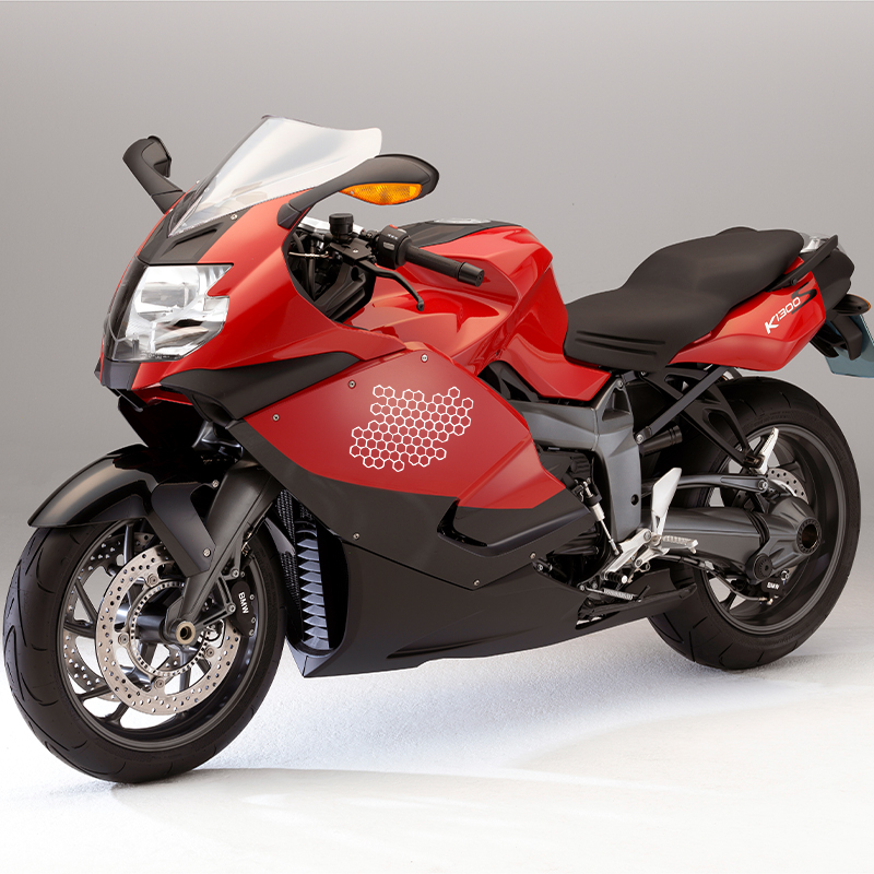 Motorsticker Honingraat Helm S - Motorcycle Gear Equipment recensie en prijs