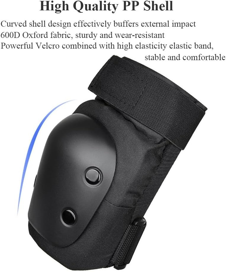 Rolschaatsbeschermende uitrust - Knee Guard Hard recensie en prijs