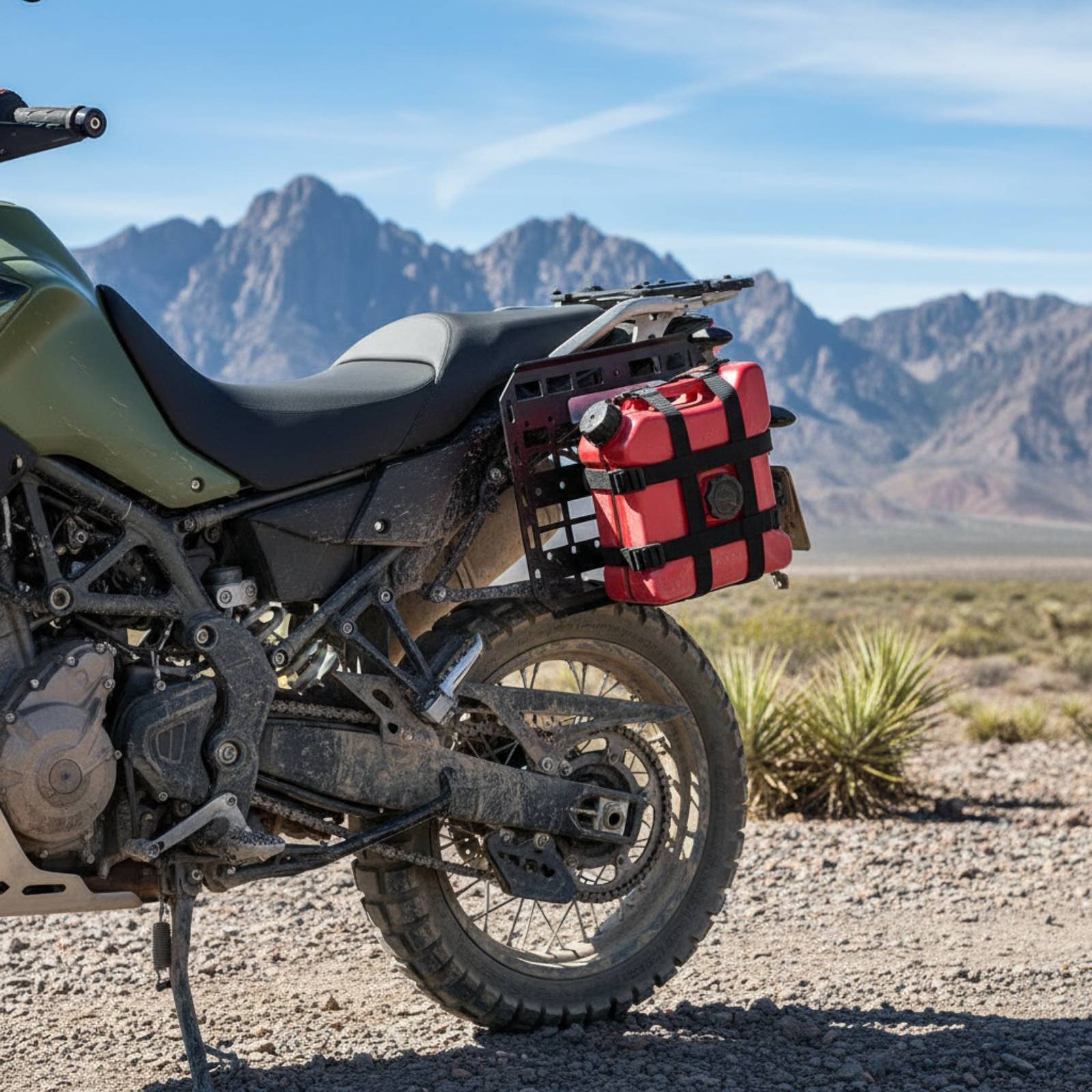 Motorfiets zijtas hanger stijl - Motorcycle Gear Rack recensie en prijs