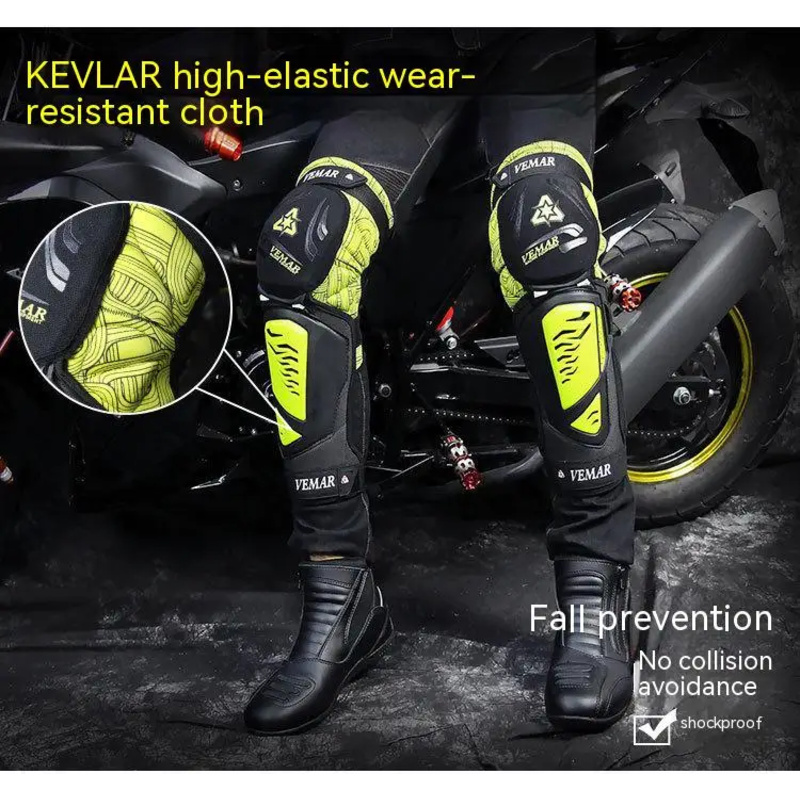 Motocross kniebeschermers acce - Knee Guard Hard recensie en prijs