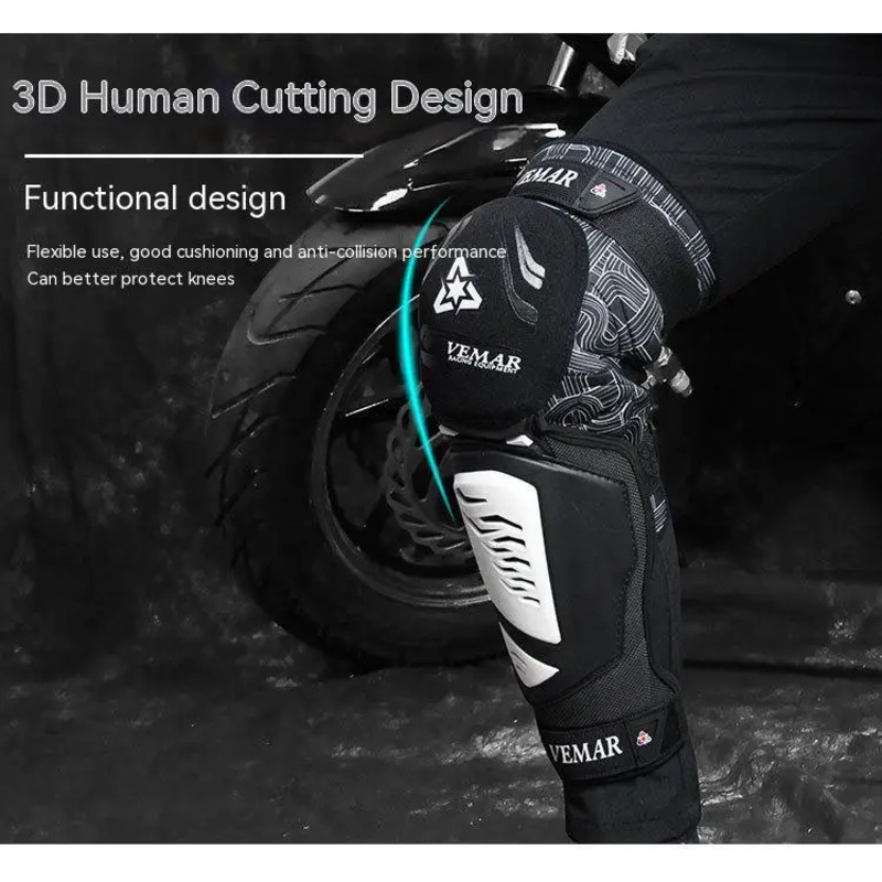 Motocross kniebeschermers acce - Knee Guard Hard recensie en prijs