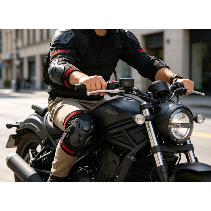 Anti-val slijtvaste motorcross - Knee Guard Hard recensie en prijs