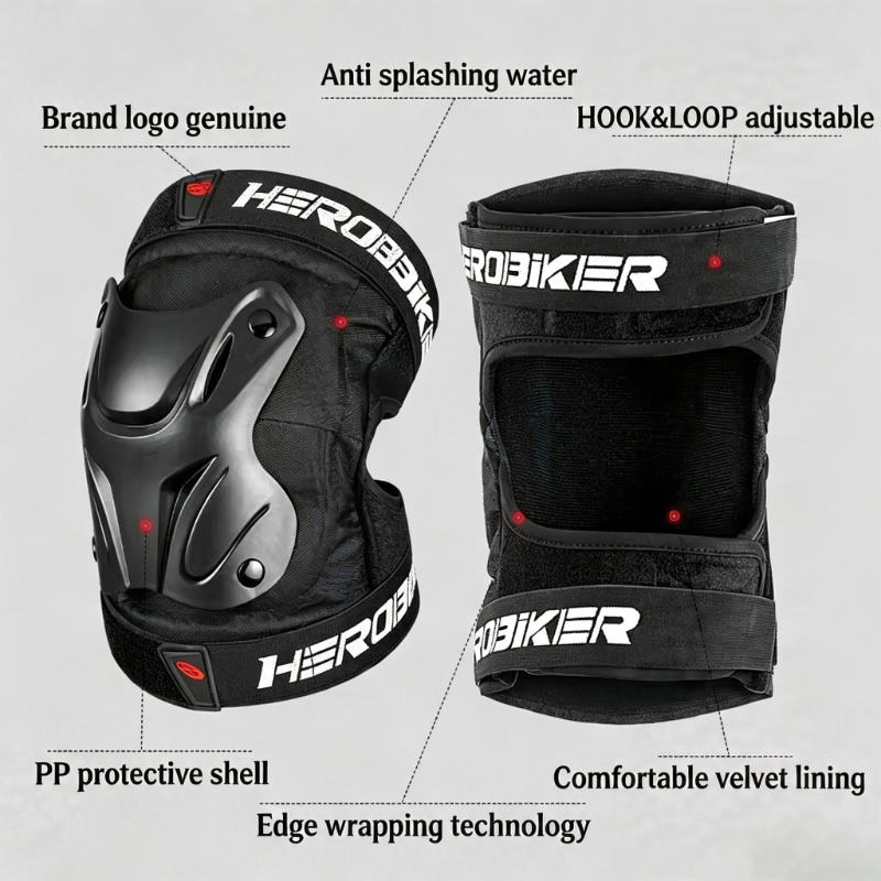 Anti-val slijtvaste motorcross - Knee Guard Hard recensie en prijs