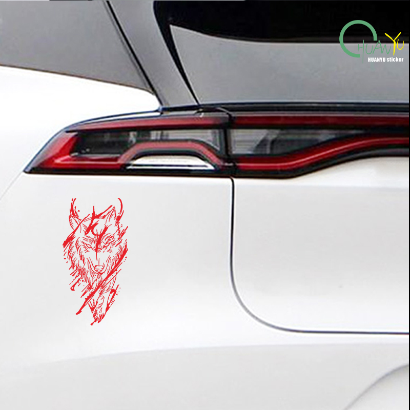 Dark magic wolf autostickers a - Motorcycle Gear Equipment recensie en prijs